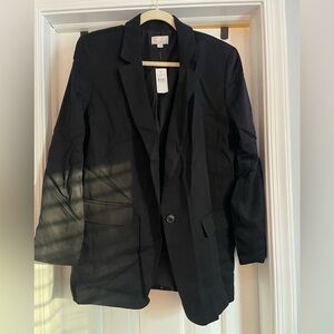 black Loft blazer NWT